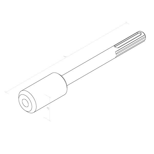 E20/6 Насадка під SDS-Max E20/6 Насадка під SDS-Max